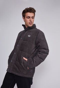 Chaqueta Hombre Cotele Gris Sioux